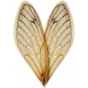 Chicory Lane Element heart wings