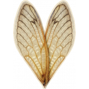 Chicory Lane Element heart wings