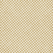 Chicory Lane Gold Gingham Paper