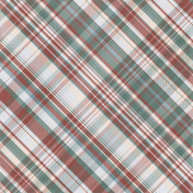 Winter Cozy Plaid Paper 08