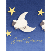 Woolen Mill Baby Add-on Sweet Dreams 3x4 Journal Card