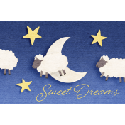 Woolen Mill Baby Add-on Sweet Dreams 4x6 Journal Card