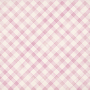 Woolen Mill Baby Addon Paper Pink Gingham