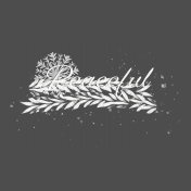 Winters Repose Element Stamp Peaceful Light