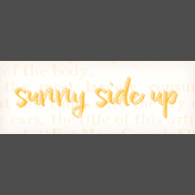 Maple Grove Maple Grove Word Art Snippet Sunny Side up