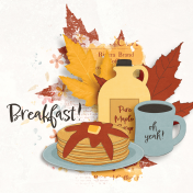 Maple Grove Breakfast 4x4 Journal Card