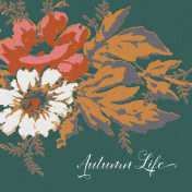 An Autumn to Behold Autumn Life 4x4 Journal Card