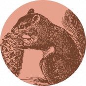 An Autumn To Behold Mini Element Squirrel Flair Alt