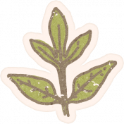 Homestead Life: Spring Leaf Sticker