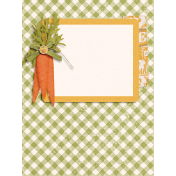 Homestead Life: Spring Journal Card Carrots 3x4