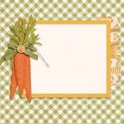 Homestead Life: Spring Journal Card Carrots 4x4