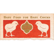 Green Acres Mini Chick Ephemera 