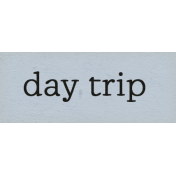 Staycation Day Trip Word Art