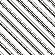 Staycation Paper Black Stripe