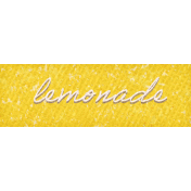 Homestead Life: Summer Lemonade Word Art Snippet