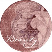 Plum Hill Beauty Round Sticker