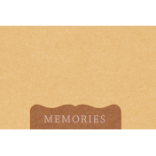 Plum Hill Journal Card Memories 4x6