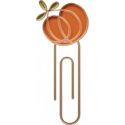 Goldenrod & Pumpkins Paperclip