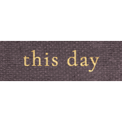 Frosty Fall This Day Word Art Snippet