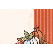 Homestead Life: Autumn Pumpkins Journal Card 4x6