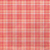 Cranberry Plaid Paper