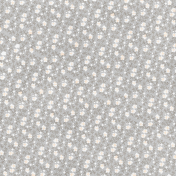 Baby Dear Gray Woodland Floral Paper