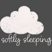 Baby Dear Stamp- Softly Sleeping 