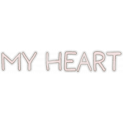 Baby Dear My Heart Word Art