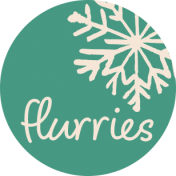 Flurries Flair 12 Print