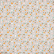 Orange Blossom Flowers Paper