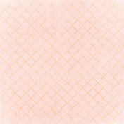 Orange Blossom Pink Ornate Paper