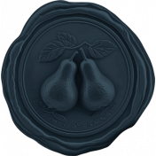 Perfect Pear Navy Pears Wax Seal