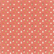 Perfect Pear Hearts & Pears Paper