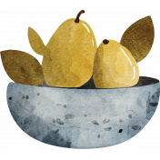 Perfect Pear Bowl Sticker