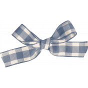 Buttermilk Element Gingham Bow 