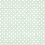 Afternoon Daffodil Paper polkadots mint green