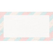 Old Fashioned Summer Extra label light pink blue