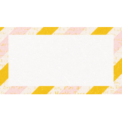 Old Fashioned Summer Extra label yellow light pink