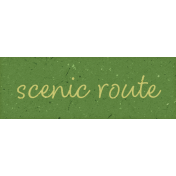 Provincial Seascape word art scenic route