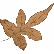 Charlotte's Farm Element leaf brown