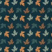 Lakeside Autumn Mini Leaves Paper