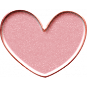 Soup's On Element enamel heart pink