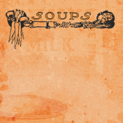 Soup's On Soups 4x4 Journal Card