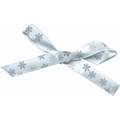 Snowed In Mini Snowflakes Bow