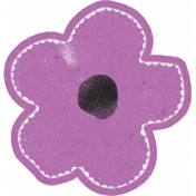 Time To Unwind Element sticker flower purple alt