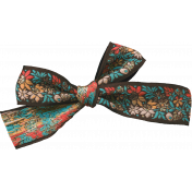 Good Old Days Floral Bow
