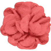Simply Sweet Element flower pink felt