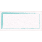 Simply Sweet Element label teal