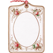 Simply Sweet Element vintage tag white