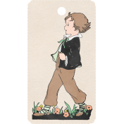 Dandy Dandelions Element tag boy 1